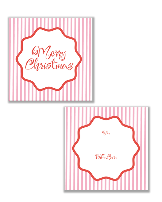Festive Christmas Gift Tag