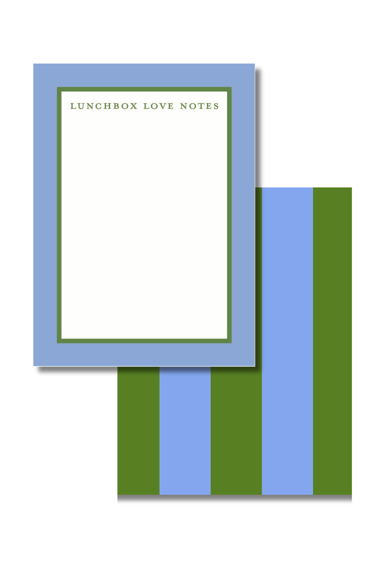Blue and Green Stripe