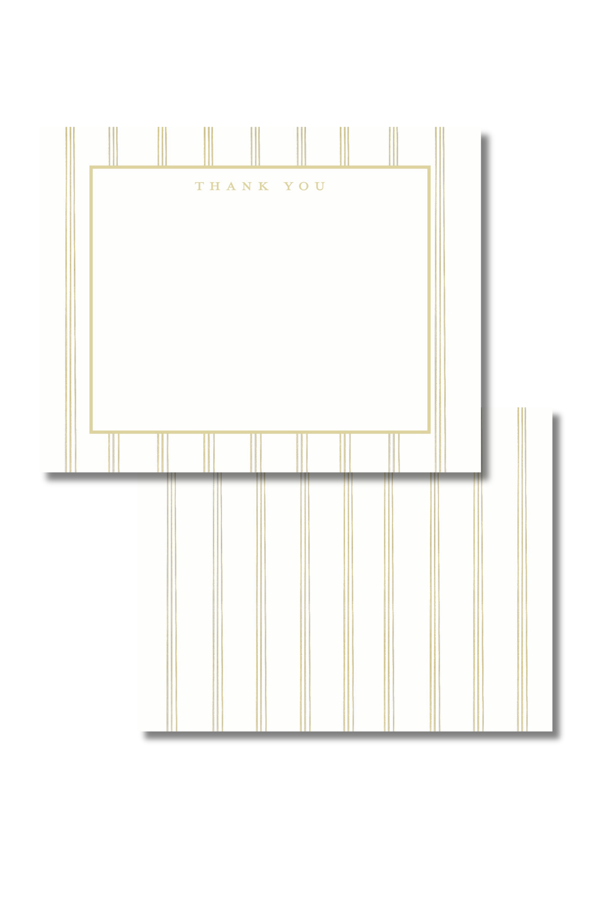 Pastel Stripe Thank You Note