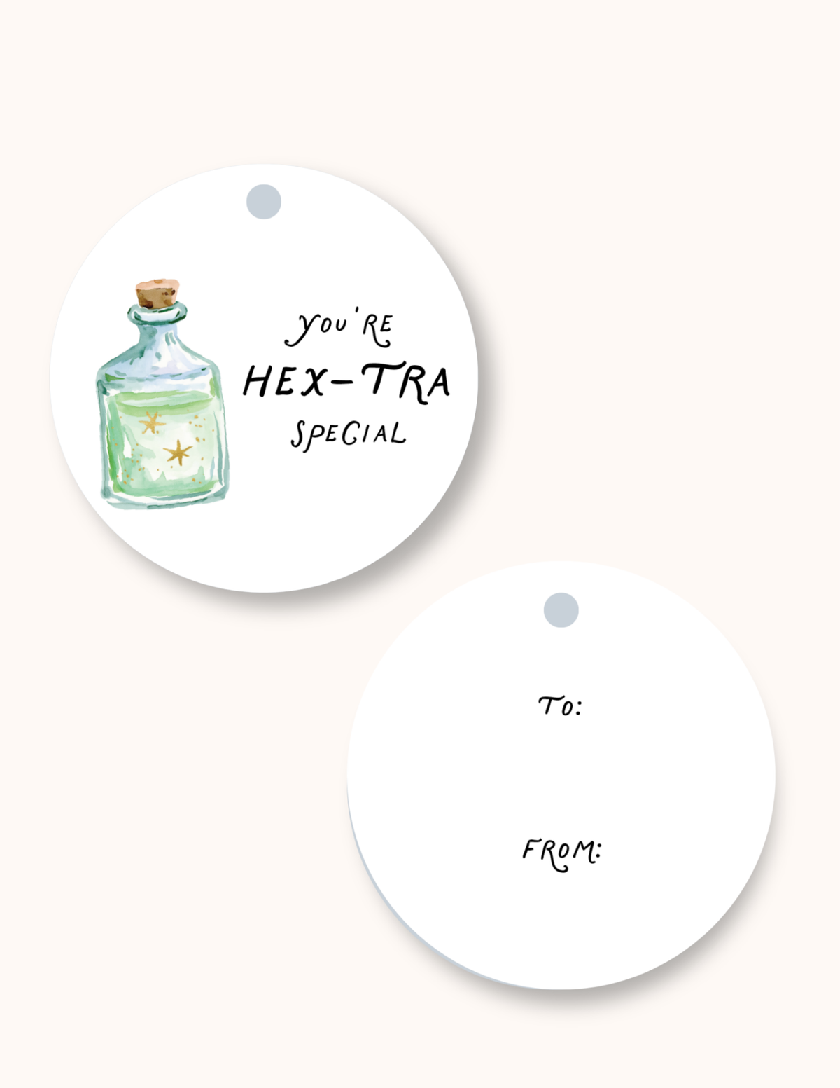 Hex-tra Special Halloween Tag