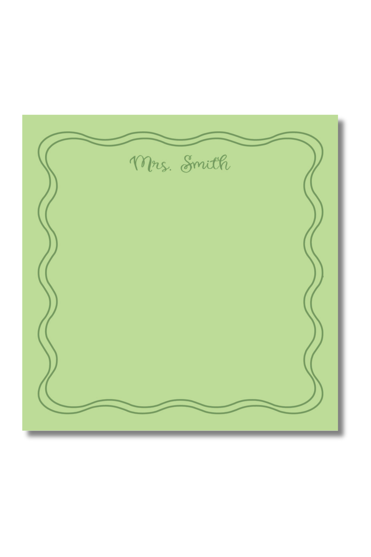 Two-Tone Notepad