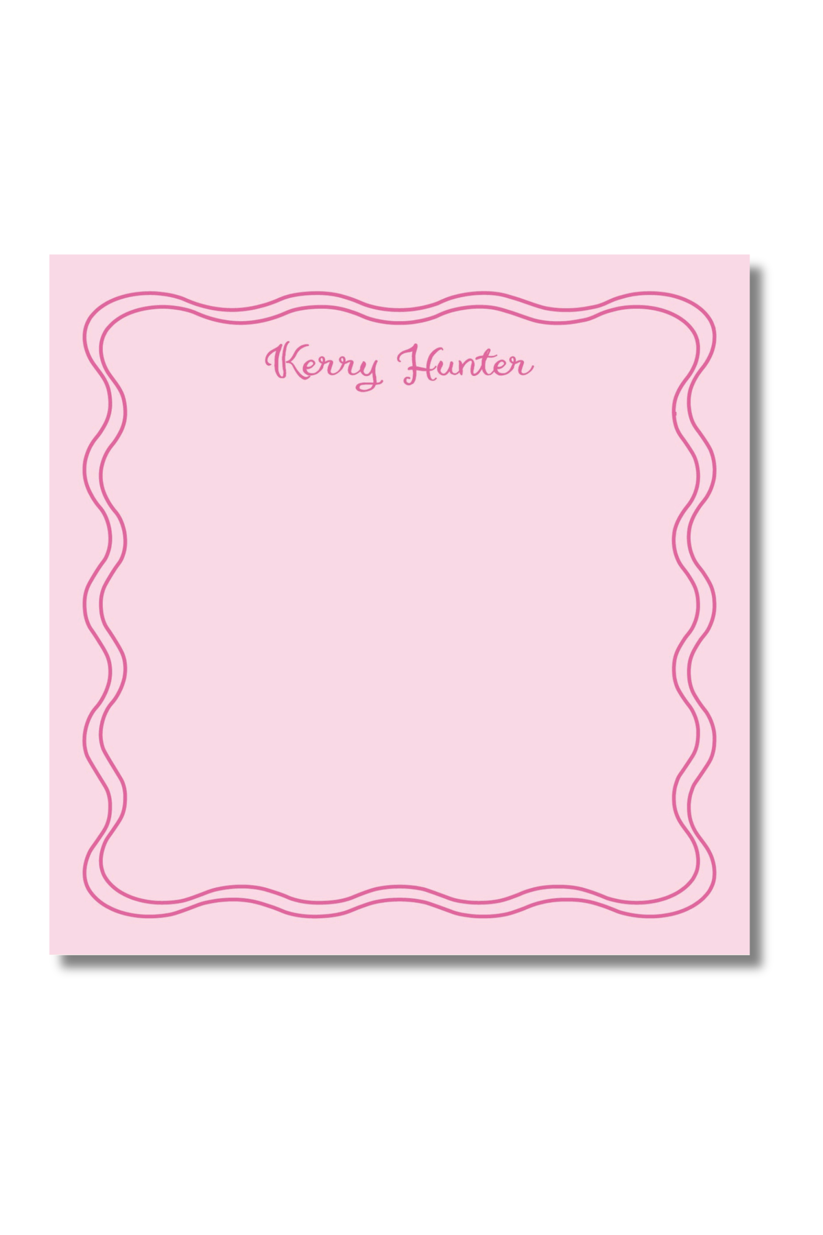 Two-Tone Notepad