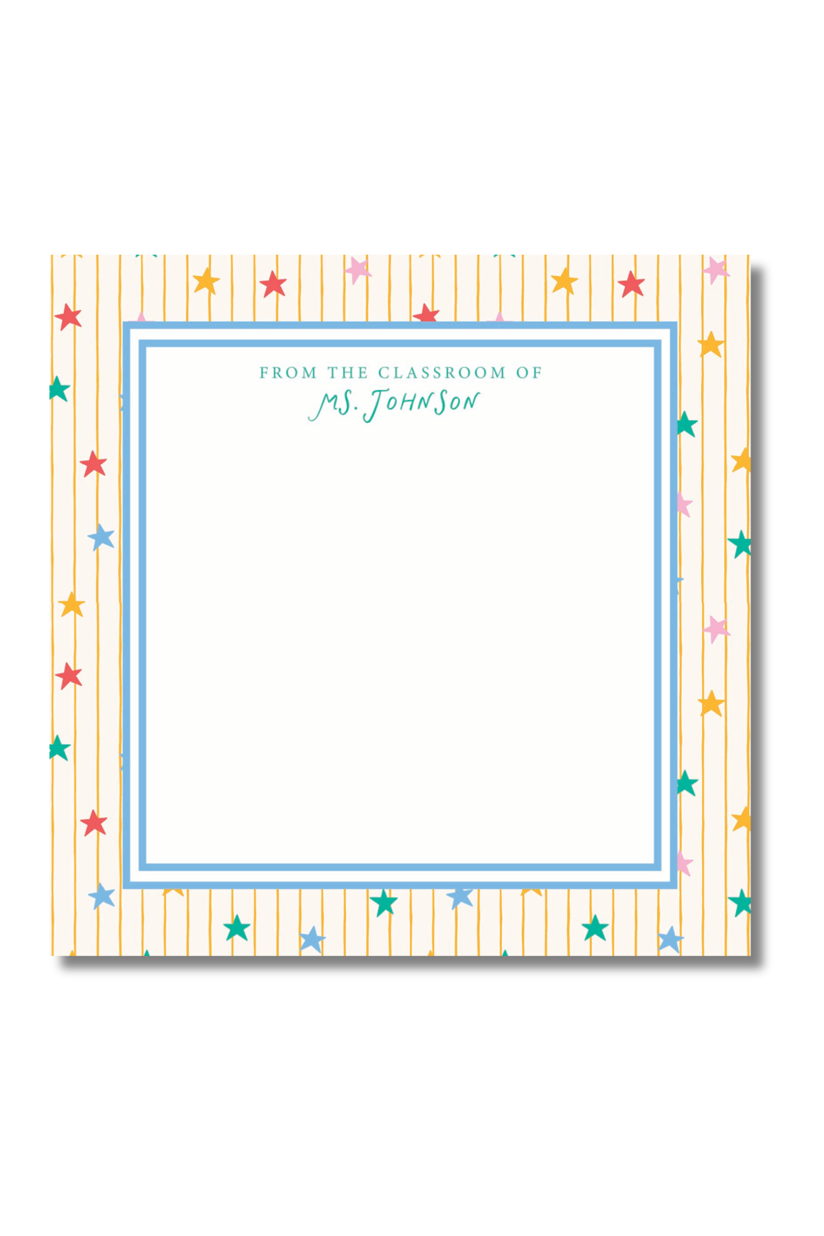All Star Teacher Notepad