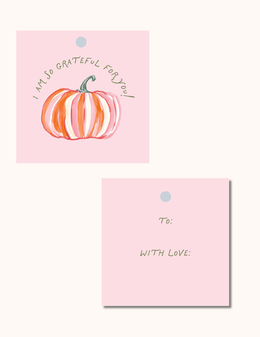 Grateful for You Gift Tag