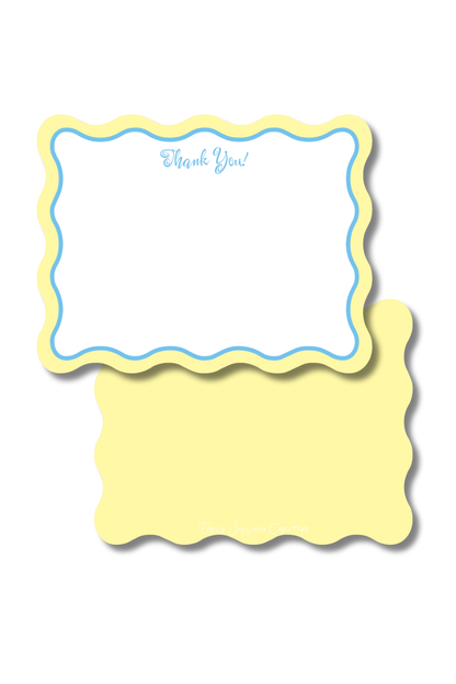 Funky Wave Thank You Note