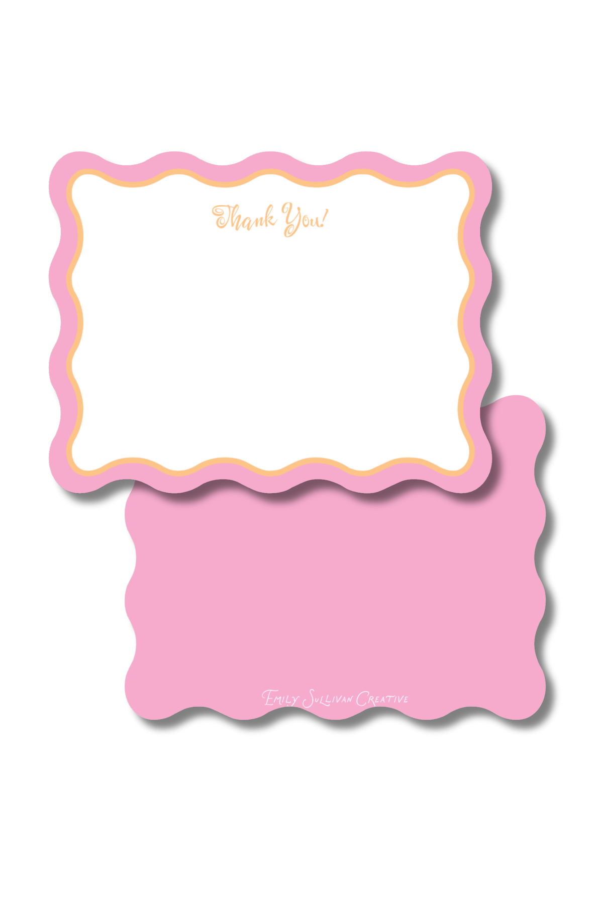 Funky Wave Thank You Note