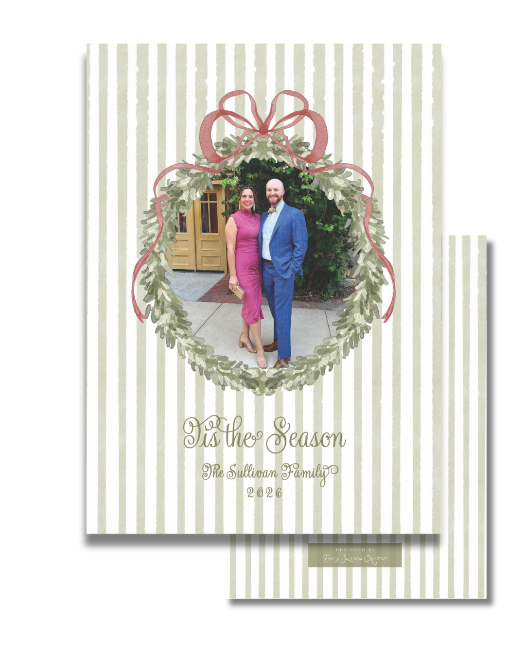 Wreath with Red Bow